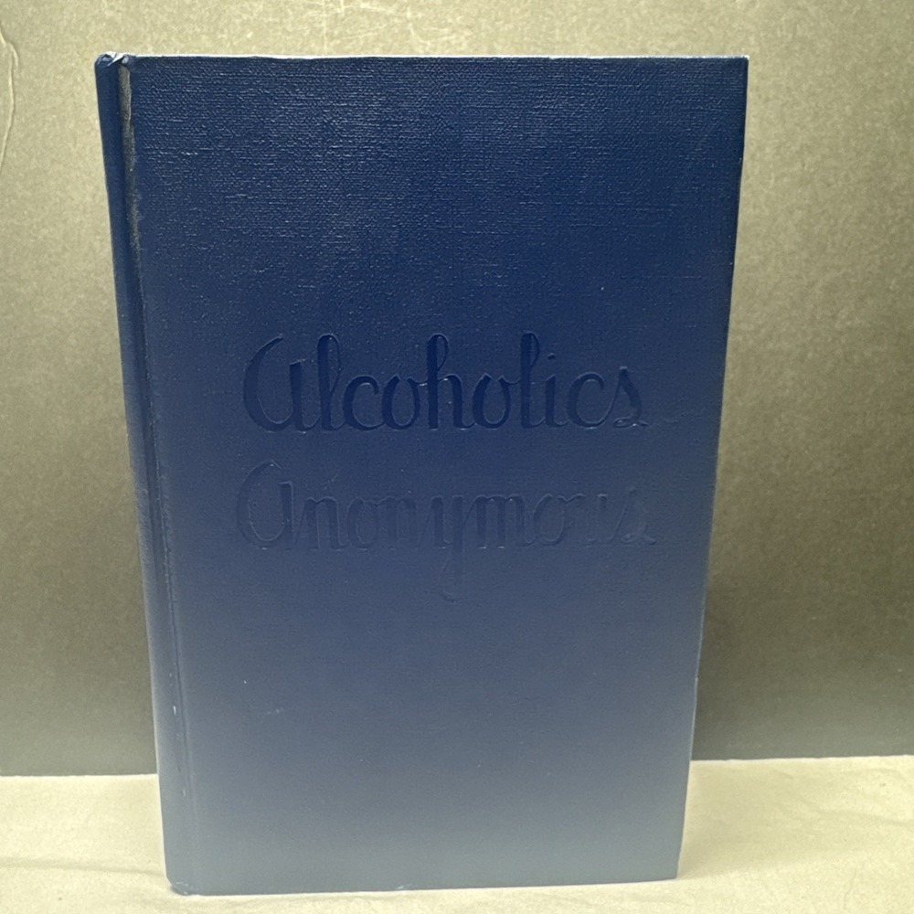Alcoholics Anonymous Big Book 2nd Edition 16th Printing 1974 HC
